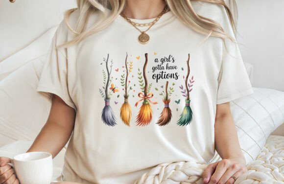 A Girl's Gotta Have Options Halloween Graphics