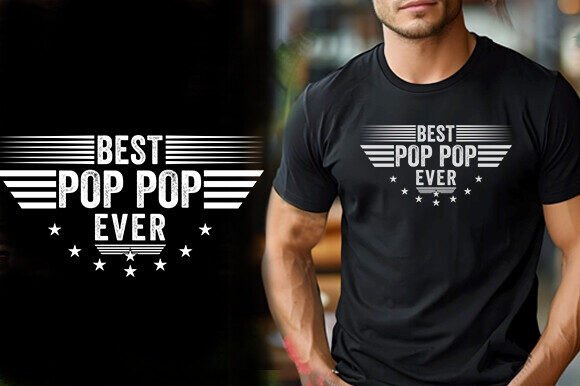 Best Pop Ever Vector T-Shirt Design
