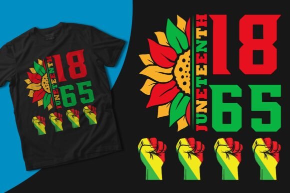 Juneteenth Day Premium Svg Design Graphics