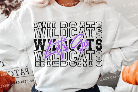 Let's Go Wildcats SVG: Graphics and Illustrations
