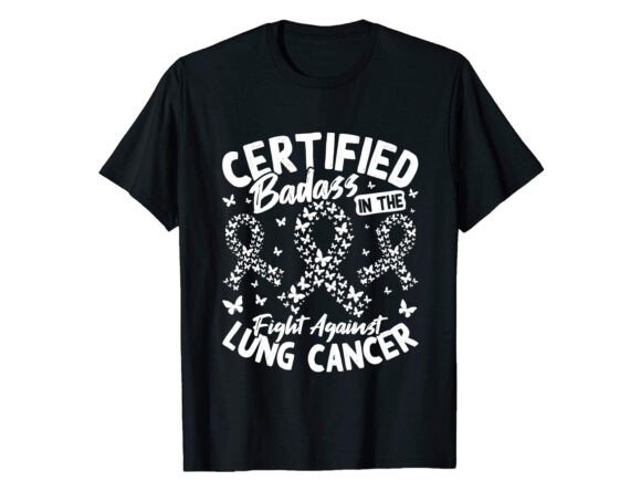 Lung Cancer Survivor Awareness T-Shirt Graphics