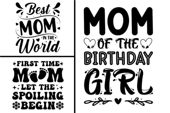 Mom SVG T-Shirt Design