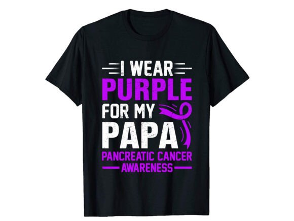 Pancreatic Cancer Awareness T-Shirt Graphics