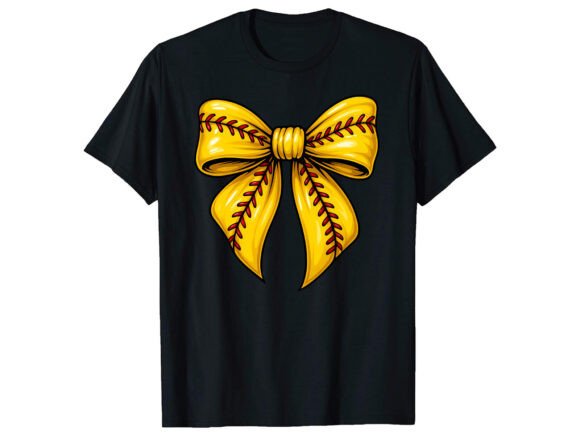 Softball Coquette T-Shirt PNG SVG