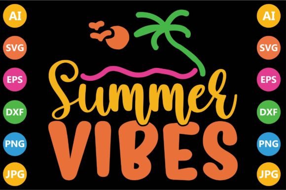 Summer Vibes: Graphics for T-Shirt Designs