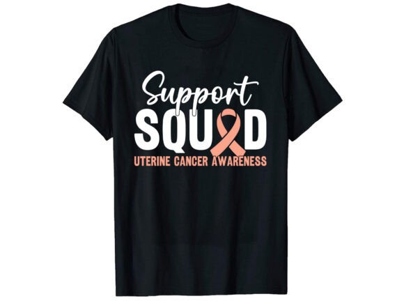 Support Squad Cancer Awareness T-Shirt Graphics