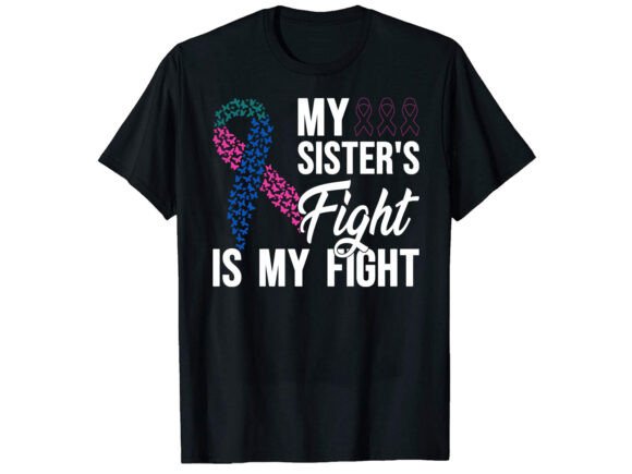 Thyroid Cancer Fight Cancer T-Shirt Graphics